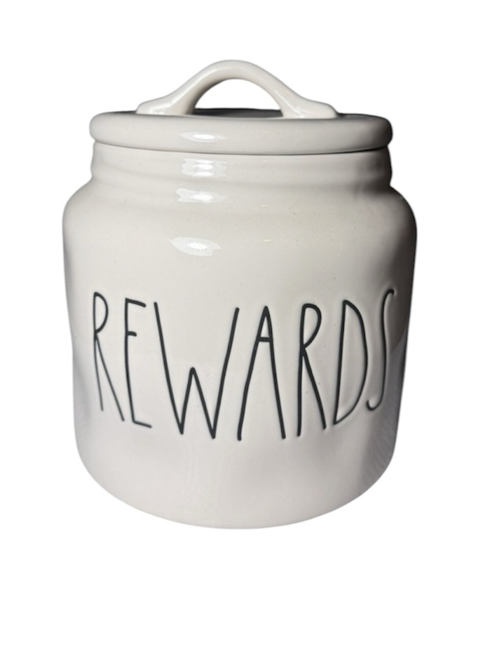 Rae Dunn 'REWARDS' Canister